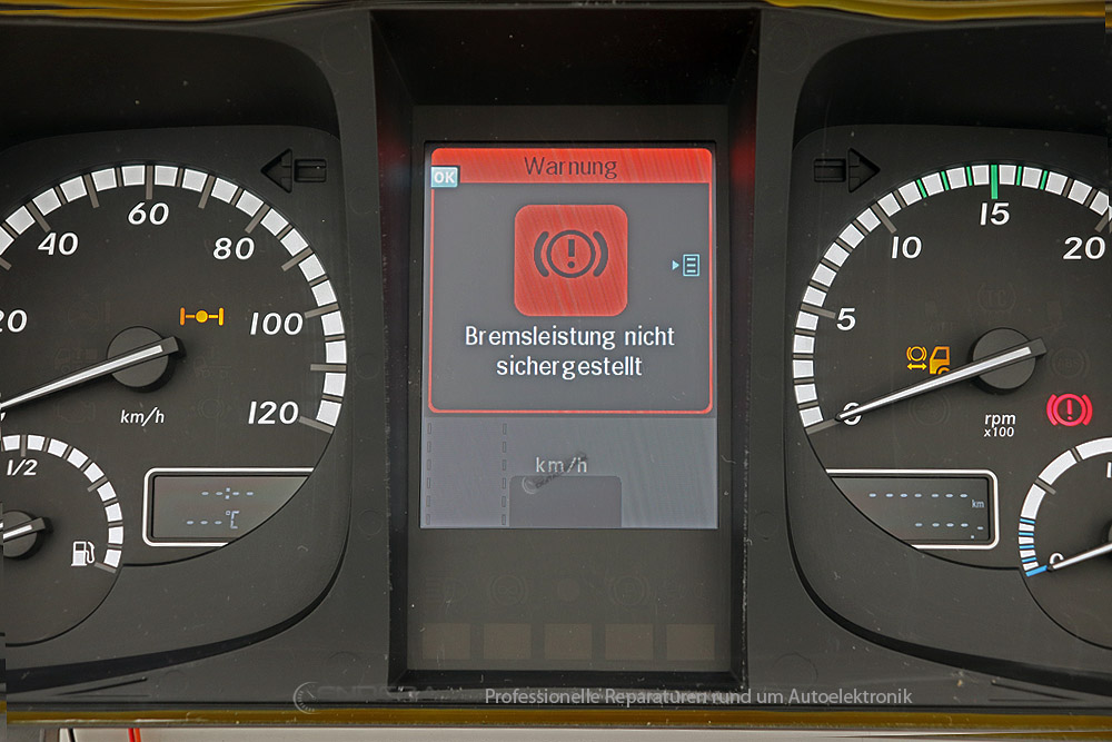 Totalausfall Reparatur Mercedes  Actros II